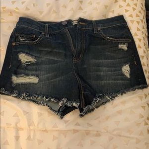 Jean shorts